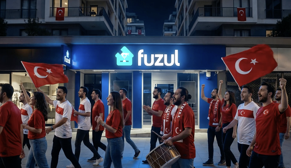 Millî Takımın Olduğu Her Yerde Biz Ev Sahibiyiz!  Fuzul, Türkiye Millî Futbol Takımlarının Yanında