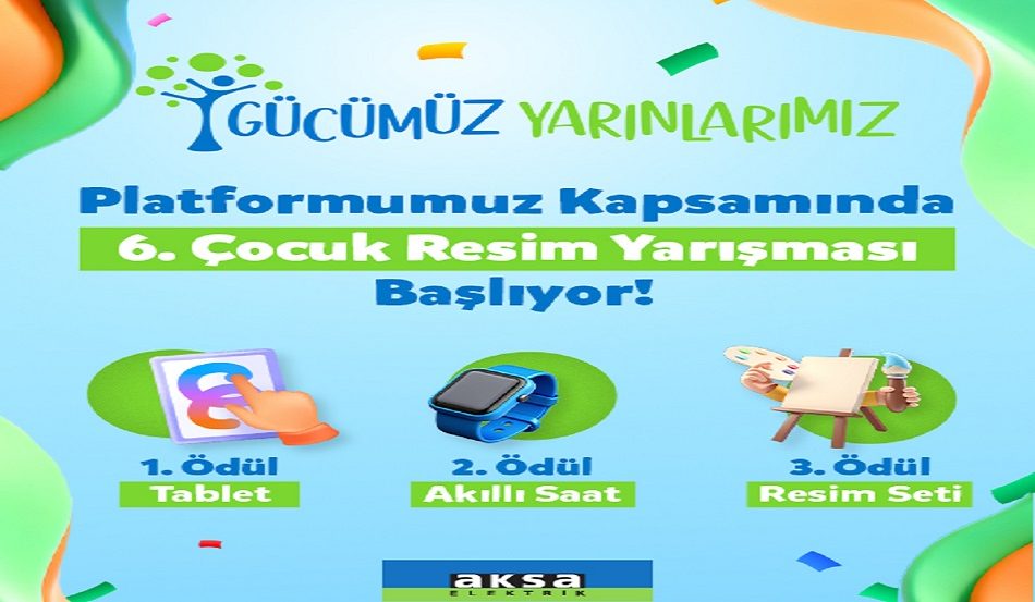 Aksa Elektrik “Geleceğin Enerjisi” Resim Yarışması Başlıyor